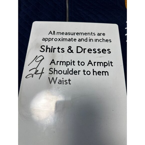 Weekend's by Chico's Full Zip Lightweight Vest Size 1 US M - Picture 9 of 9